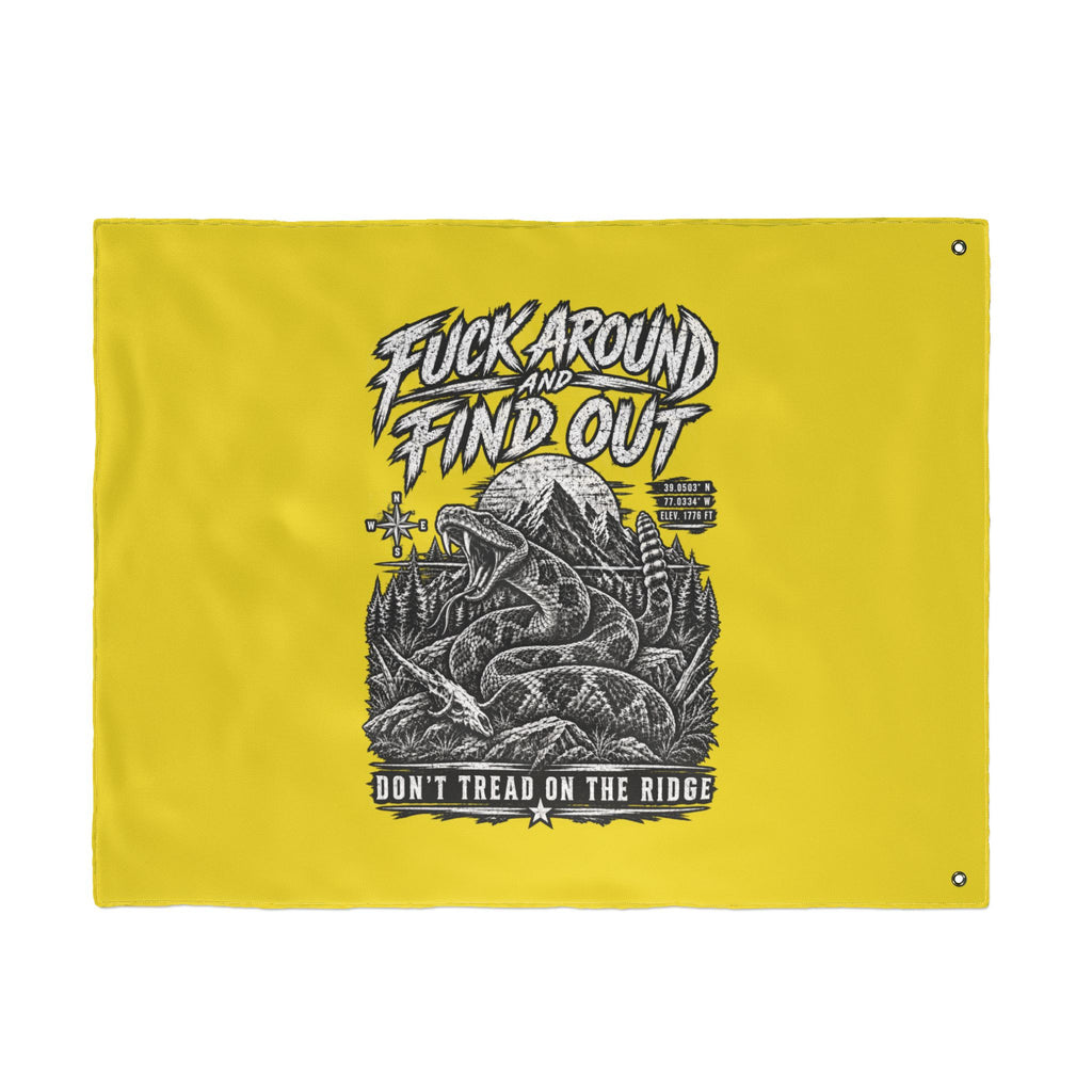 Double Sided Flag - "FAFO" Printify