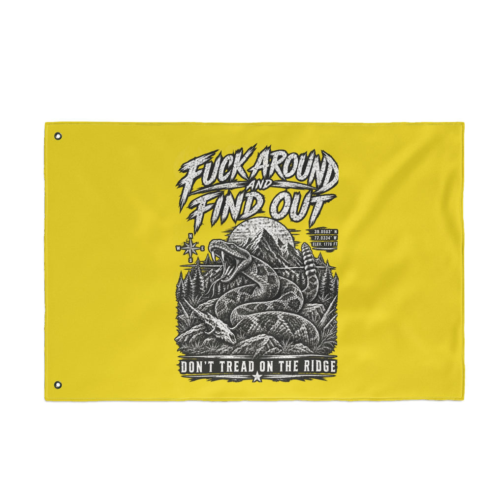 Double Sided Flag - "FAFO" Printify
