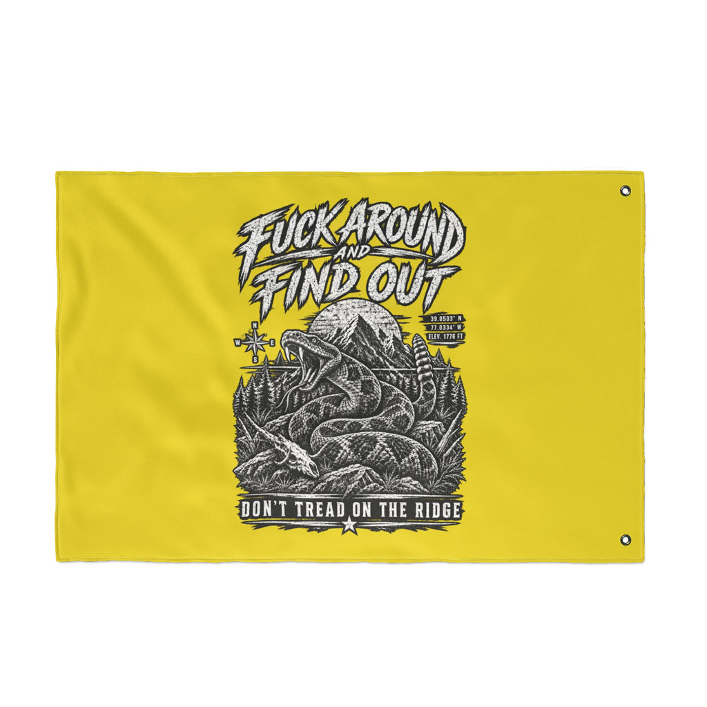 Double Sided Flag - "FAFO" Printify