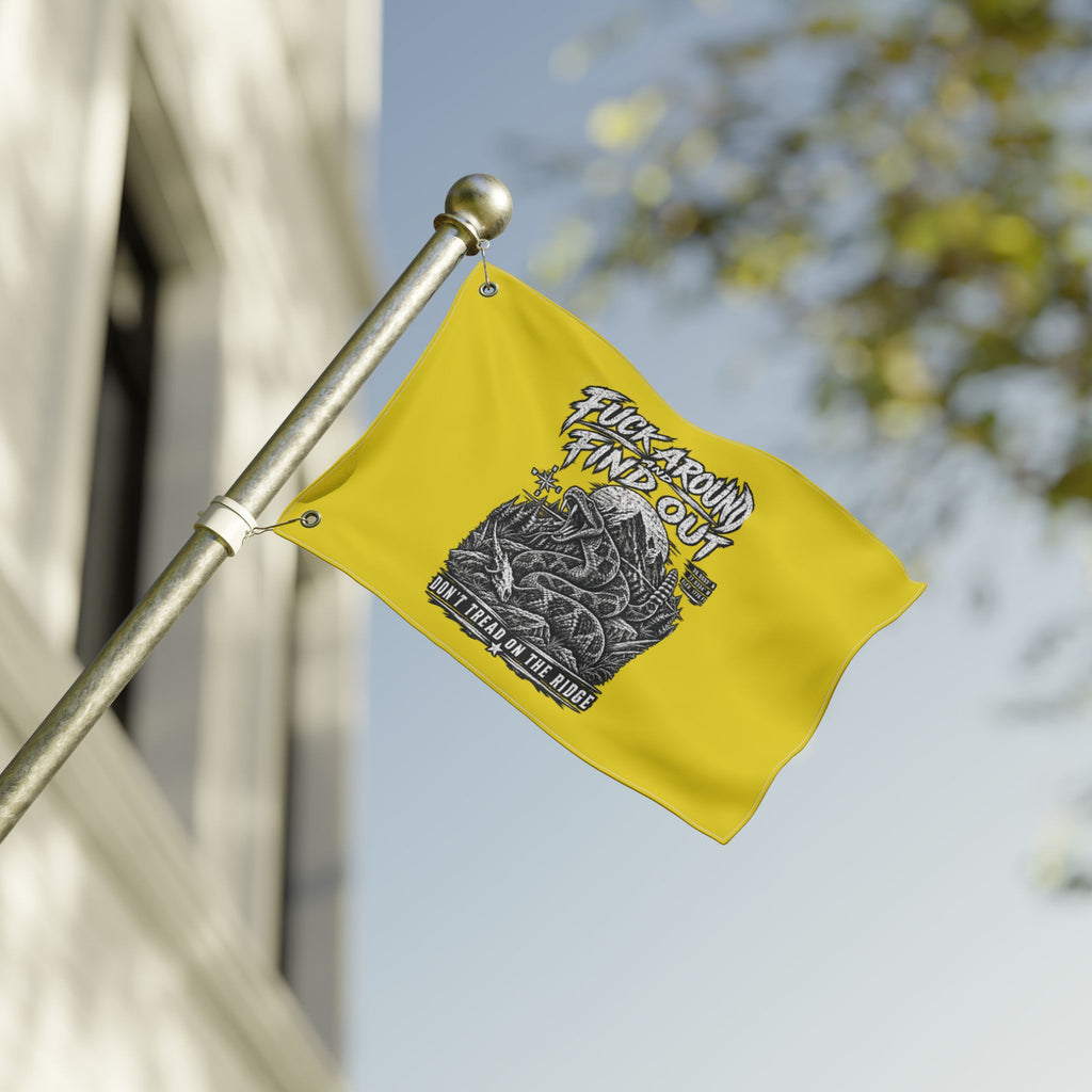 Double Sided Flag - "FAFO" Printify