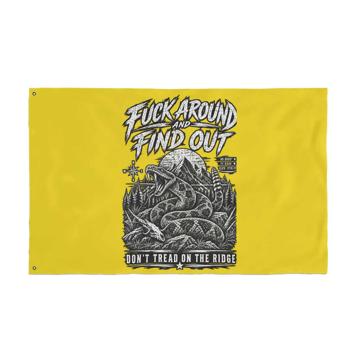 Double Sided Flag - "FAFO" Printify