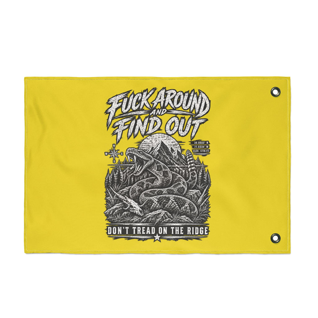 Double Sided Flag - "FAFO" Printify