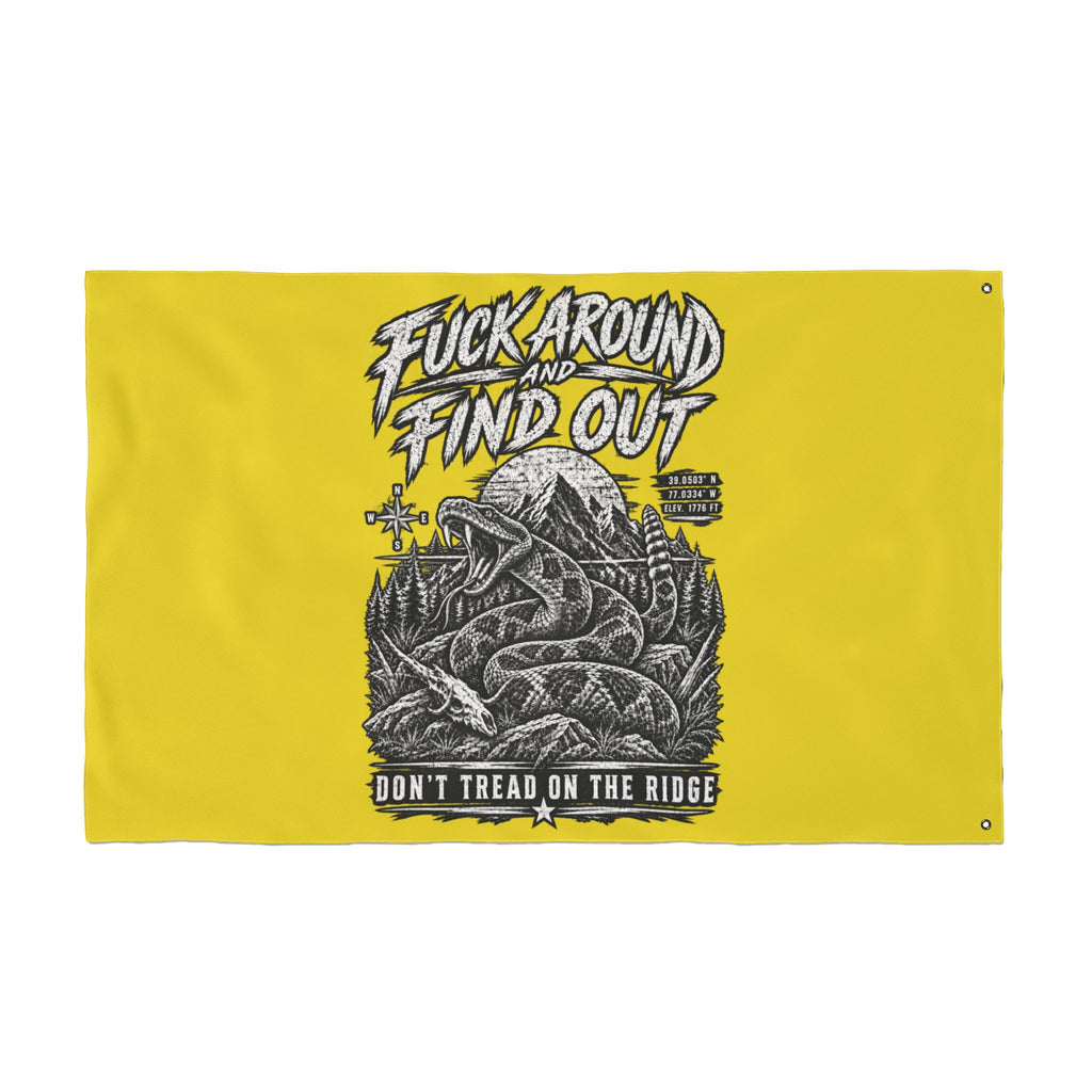 Double Sided Flag - "FAFO" Printify