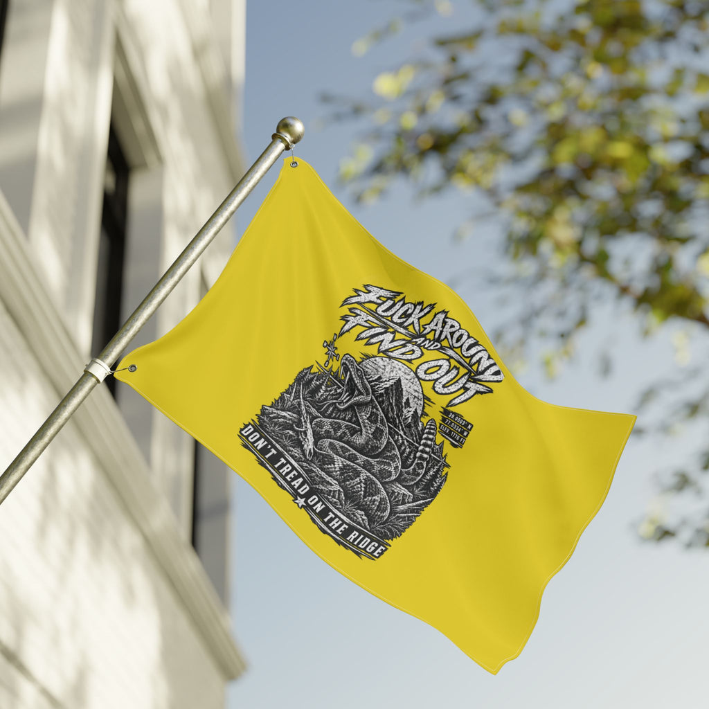 Double Sided Flag - "FAFO" Printify