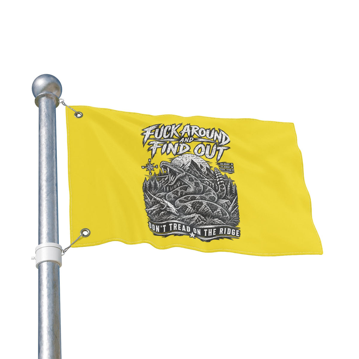 Double Sided Flag - "FAFO" Printify