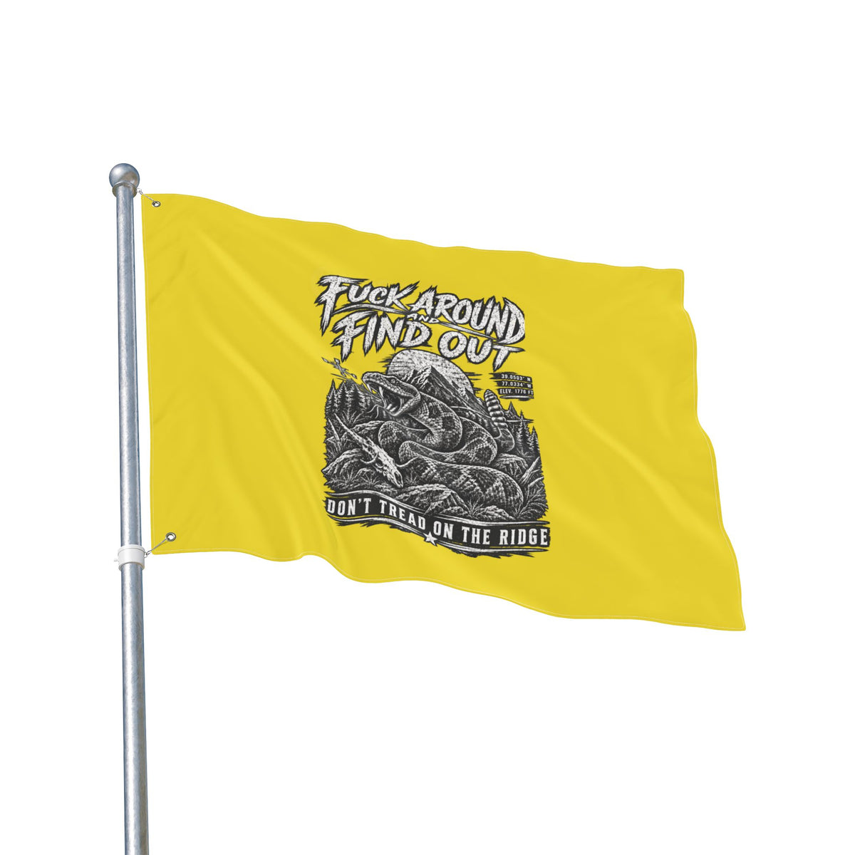 Double Sided Flag - "FAFO" Printify