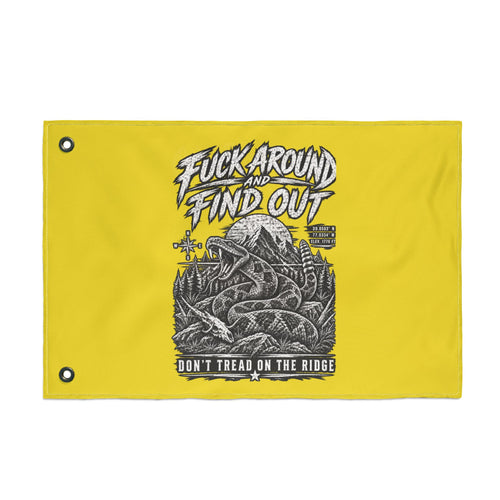 Double Sided Flag - "FAFO" Printify