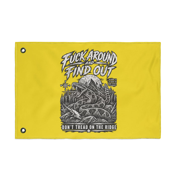 Double Sided Flag - "FAFO" Printify