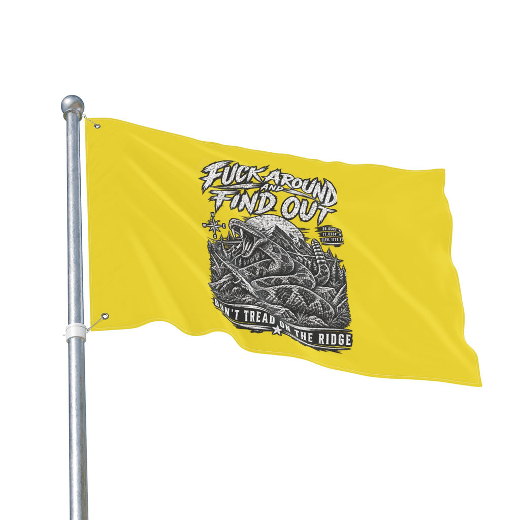 Double Sided Flag - "FAFO" Printify